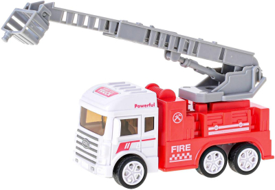 Auto požární vozidlo na setrvačník hasiči 3 druhy plast