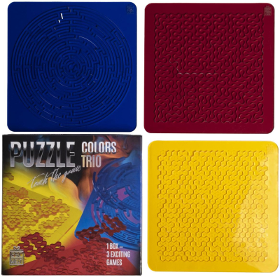 EscapeWelt Plexi-puzzle tří barev 3v1
