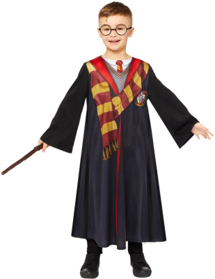 KARNEVAL Šaty Harry Potter DLX vel. M (116-128cm) 6-8 let KOSTÝM