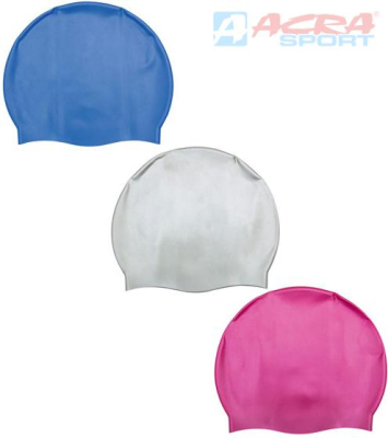 ACRA Koupací čepice GLIDE CAP unisex 3 barvy
