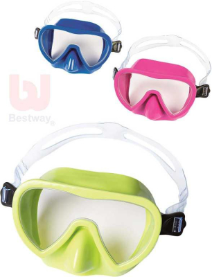 BESTWAY Guppy brýle potapěčské 3+ různé barvy do vody 22057