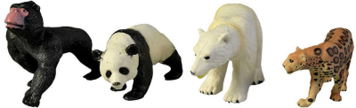 Zvířata divoká Safari 13-17cm plastové figurky zvířátka různé druhy