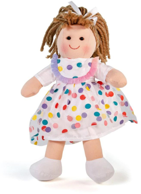 Bigjigs Toys Látková panenka Phoebe 25 cm