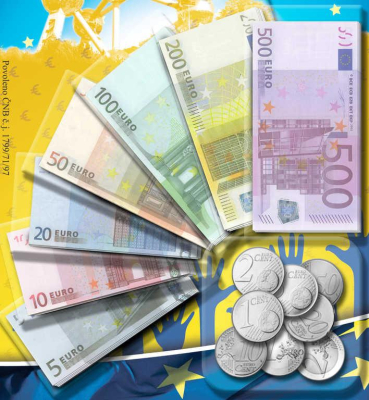 EFKO Peníze dětské EURO