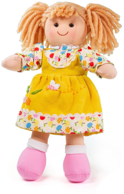 Bigjigs Toys Látková panenka Daisy 28 cm
