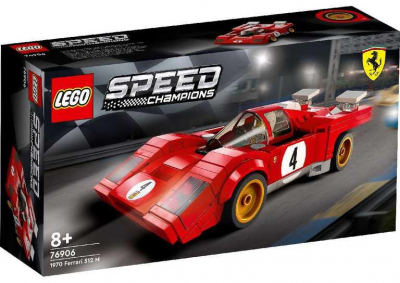 LEGO SPEED CHAMPIONS Auto Ferrari 512 M 1970 76906 STAVEBNICE