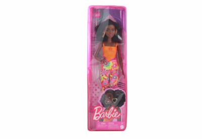 Barbie modelka - květinové retro HJR97