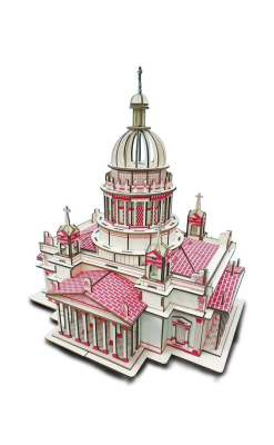 Woodcraft Dřevěné 3D puzzle Issa Kiev's Cathedral