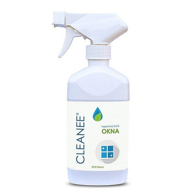 CLEANEE ECO Home hygienický čistič na OKNA 500 ml