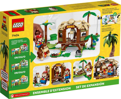 LEGO SUPER MARIO Donkey Kongův dům na stromě (rozšíření) 71424 STAVEBNICE