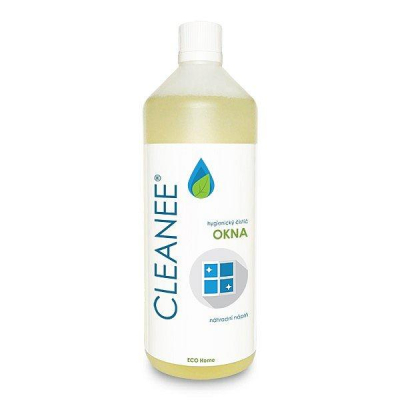 CLEANEE ECO Home hygienický čistič na OKNA - náhradní náplň 1 L