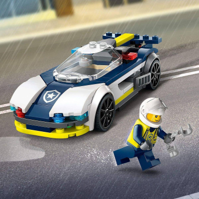 LEGO CITY Honička policejního auta a sporťáku 60415 STAVEBNICE
