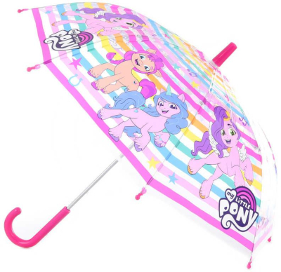 Deštník dětský My Little Pony transparentní manuální 60x65cm