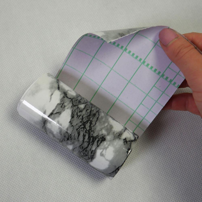 Dekorační lepící páska - bílý mramor
