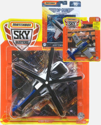 MATTEL Matchbox Letadlo kovové Sky Busters různé druhy na kartě